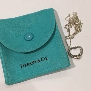 Tiffany & Co ELSA PERETTI® Open Heart Necklace